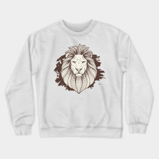 Lion Face Crewneck Sweatshirt